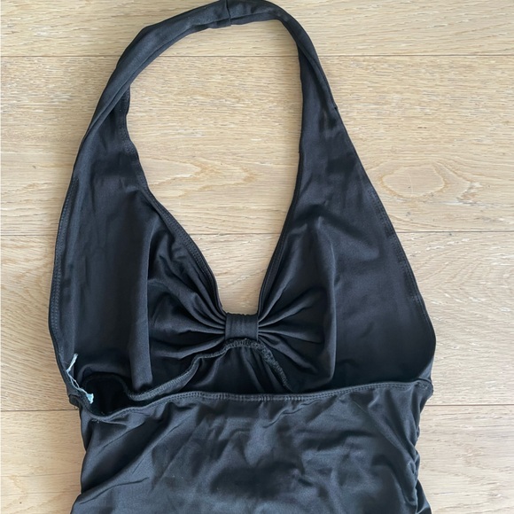 Vintage Marciano 90s Halter Black Dress - Picture 5 of 5